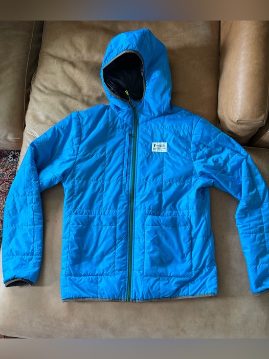 cotopaxi Other - Cotopaxi Jacket Men's Size M Blue Teca Calido Hooded Reversible Full Zip Outdoor